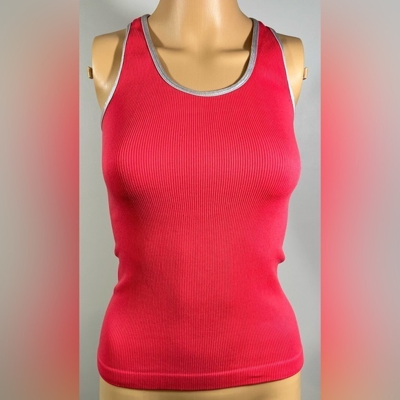 2/$10 3/$15 Elastic Top Pink with Silver - Picture 1 of 4